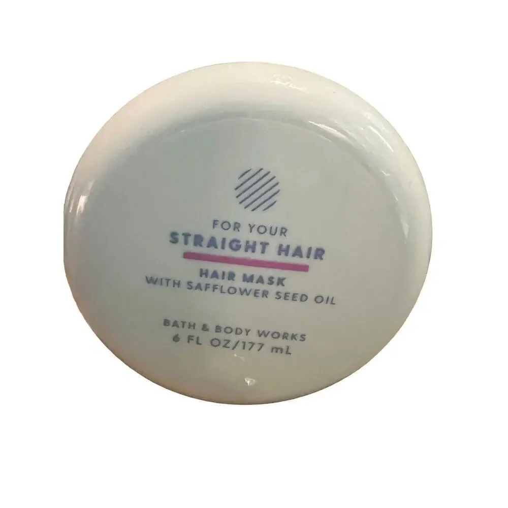 Bath & Body Works Hair Mask‎ STRAIGHT HAIR Moxy 6 oz New Jar